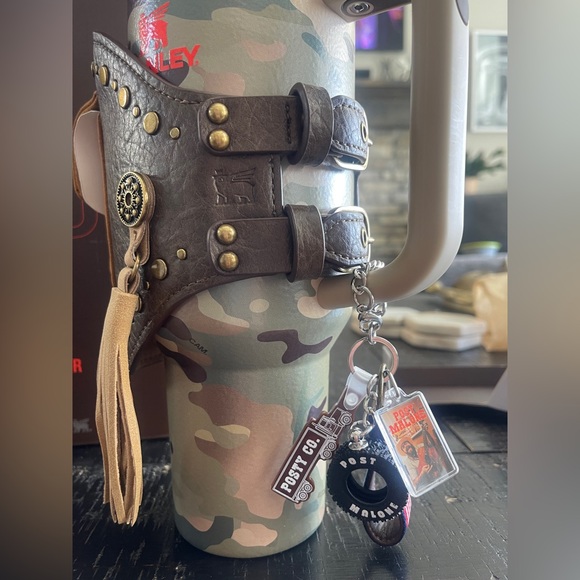 Post Malone X Stanley Tumbler with Pouch Belt and Keychain - Picture 6 of 6
